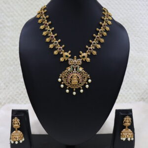 SWA21-Short haram with earrings